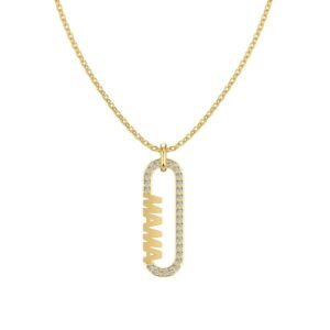 Zircon Pendant Necklace for Mother's Day