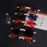 Luxury Rimless Moissanite Sunglasses