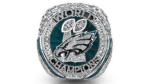 Newest 2025 Philadelphia Eagles Super Bowl LIX Replica Rings with Pop-Out Wings