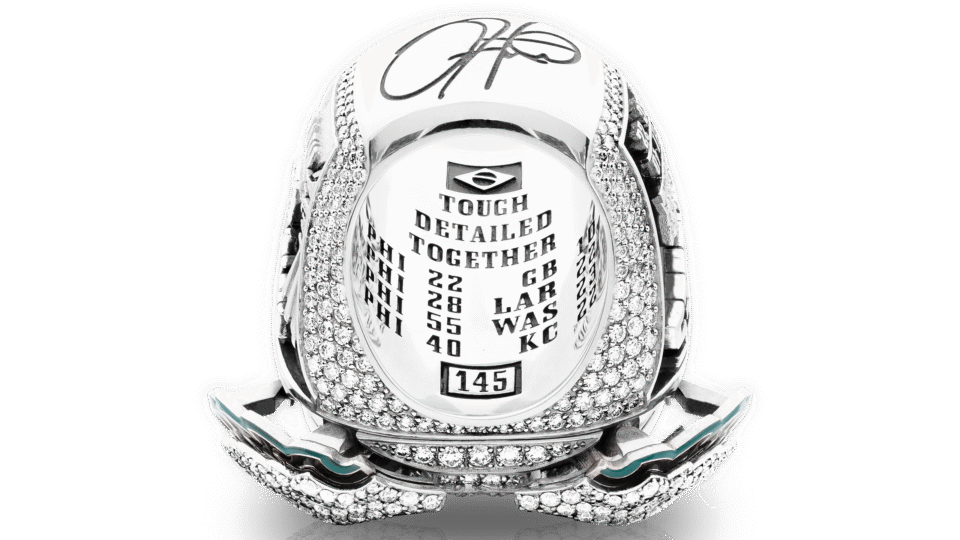 Philadelphia Eagles Super Bowl LIX Replica Ring3