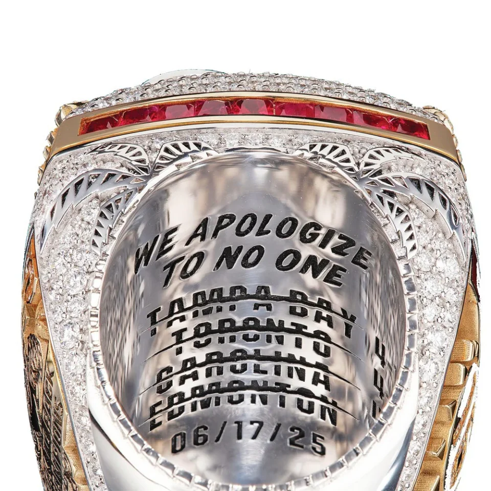2025 Florida Panthers Stanley Cup Championship Ring Replica