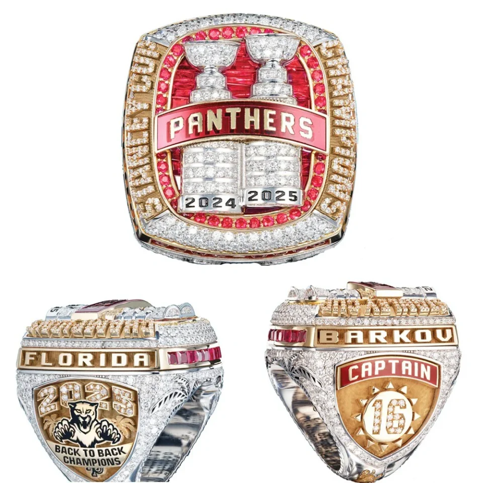 2025 Florida Panthers Stanley Cup Championship Ring Replica