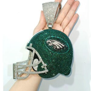 Custom Team Logo Helmet Necklace